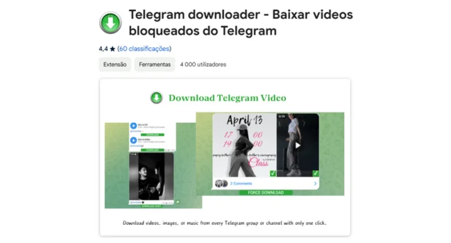 TELEGRAM DOWNLOADER, BAIXAR VIDEOS DO TELEGRAM NO CP