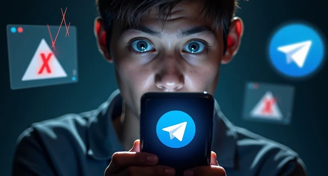 TELEGRAM BLOQUEADO, BLOQUEIOS DO TELEGRAM