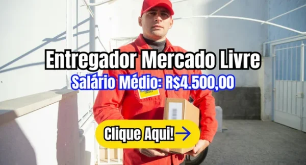 profissoes, Entregador Mercado Livre